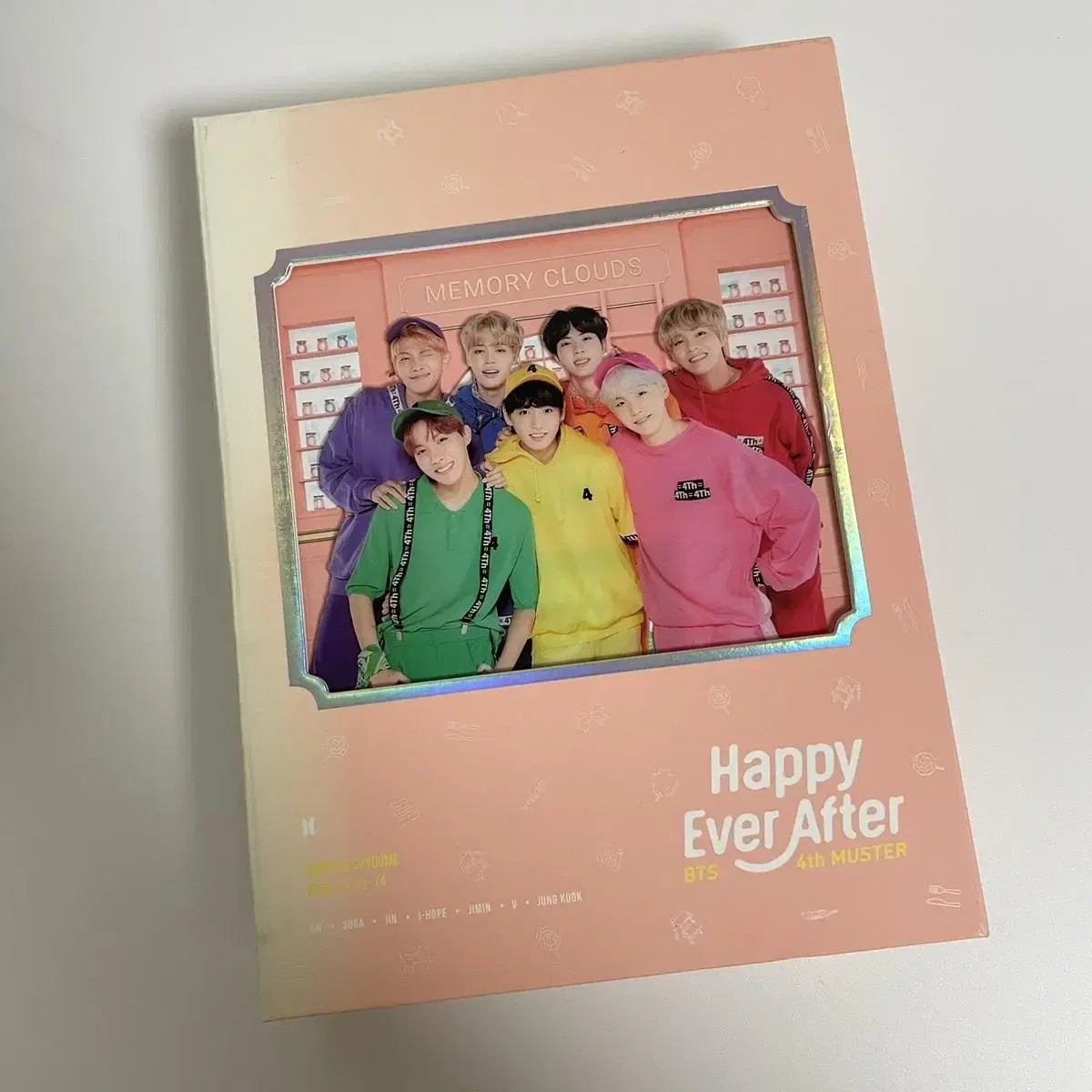 방탄 4기 머스터 dvd